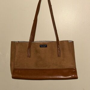 Kate Spade Brown Leather Tote Bag